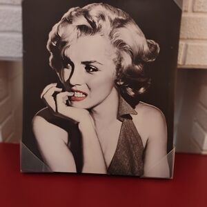 Vintage Style Black and White Portrait Canvas